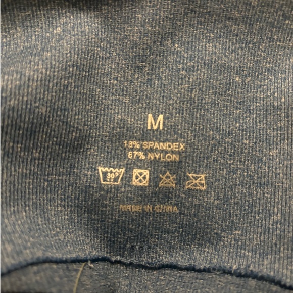 NVGTN Slate Blue Curve Seamless Leggings - Picture 5 of 5